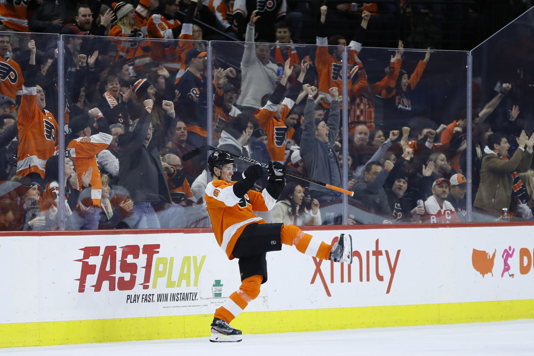 APTOPIX Capitals Flyers Hockey